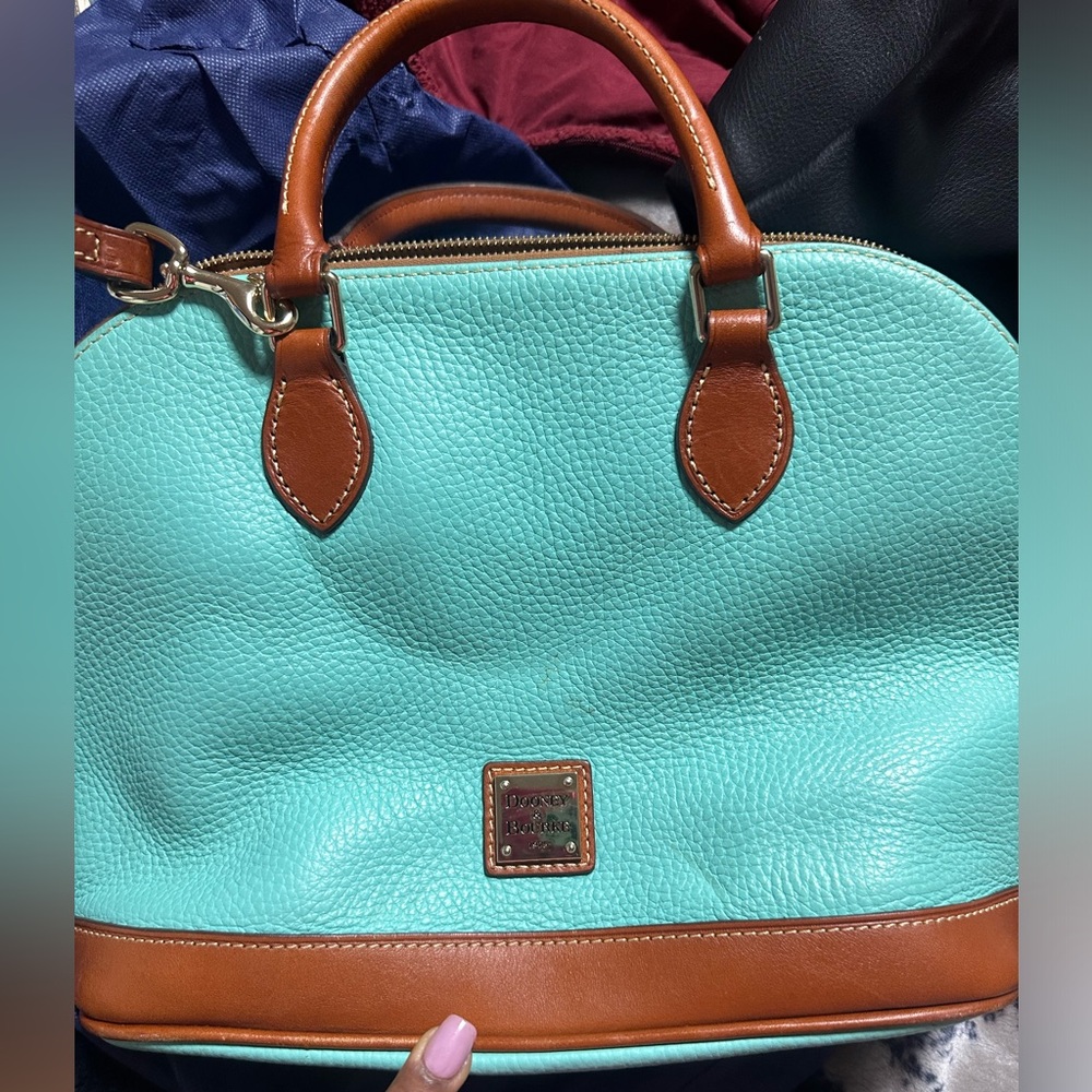 Teal dooney and Burke handbag